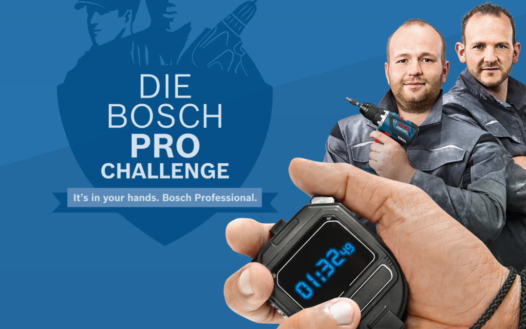 Eventkonzept Bosch Pro Challenge